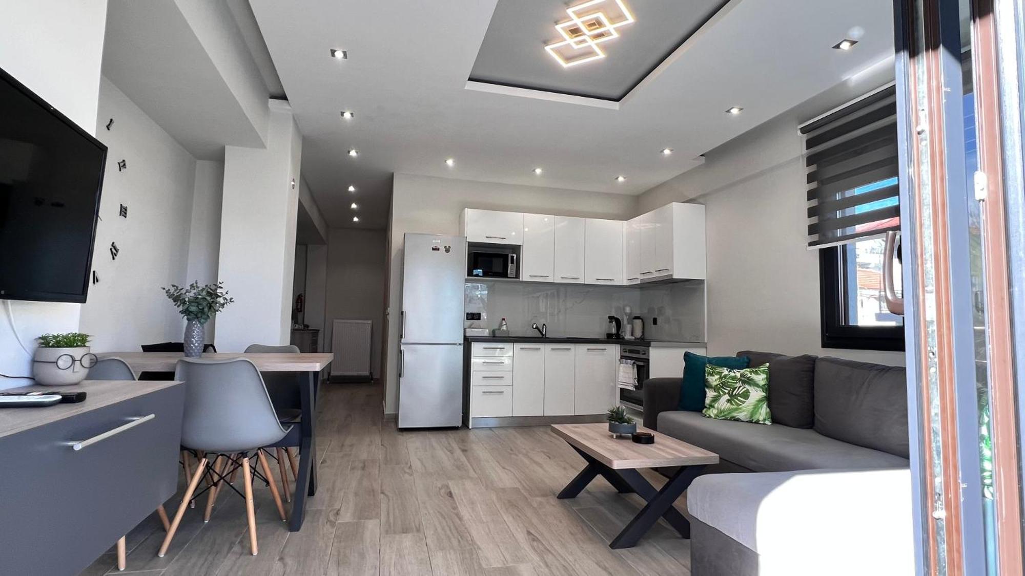 Lux Apartment Nea Kallikratia Nea Kallikrateia Esterno foto